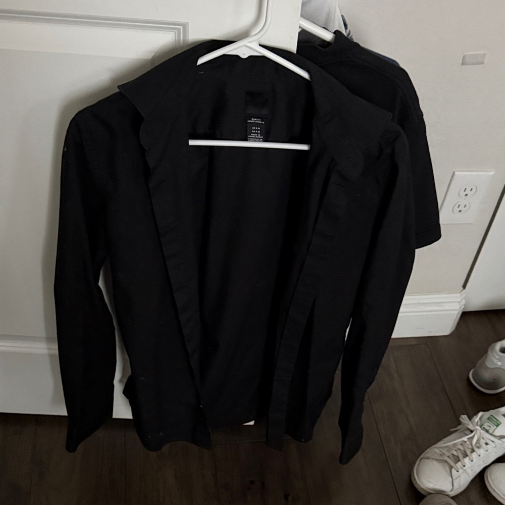 Black Button-Up Shirt